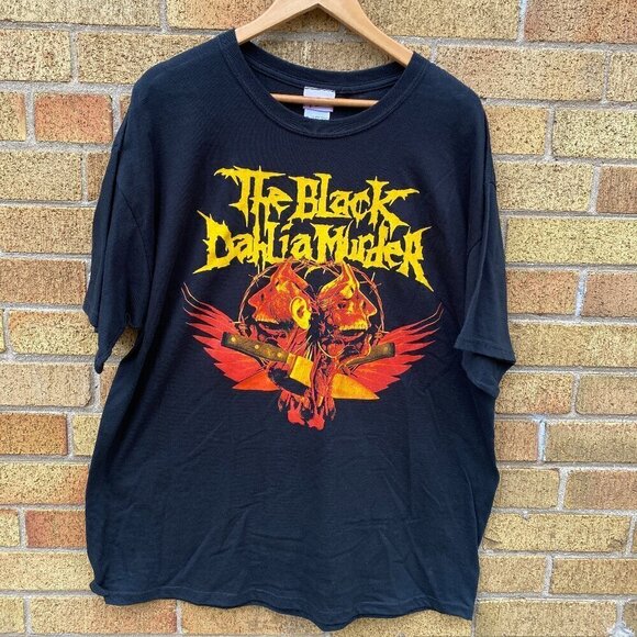 Vintage The Black Dahlia Murder Band T Shirt XL Black - Picture 2 of 6